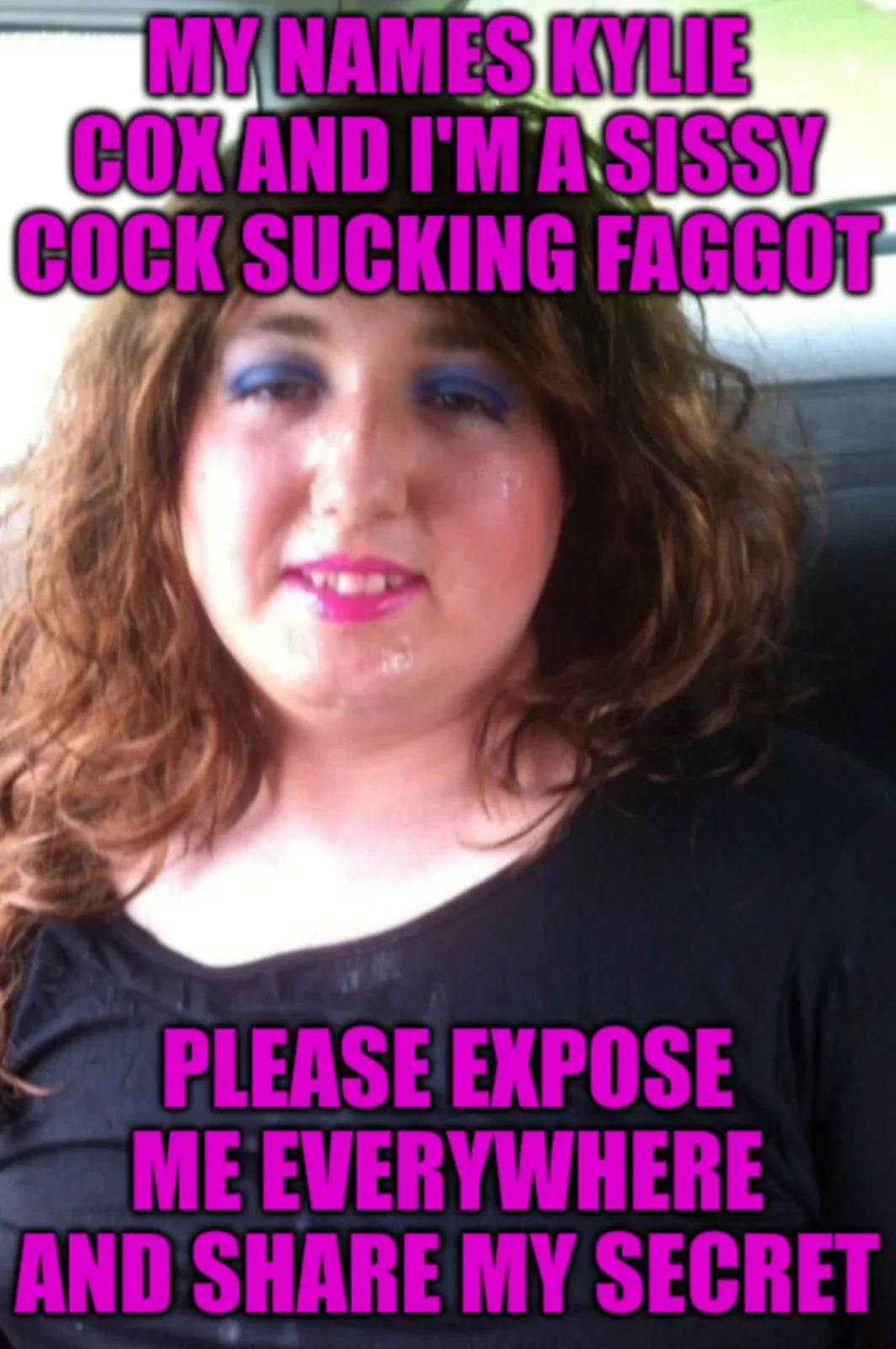 Please expose and ruin this sissy cumslut