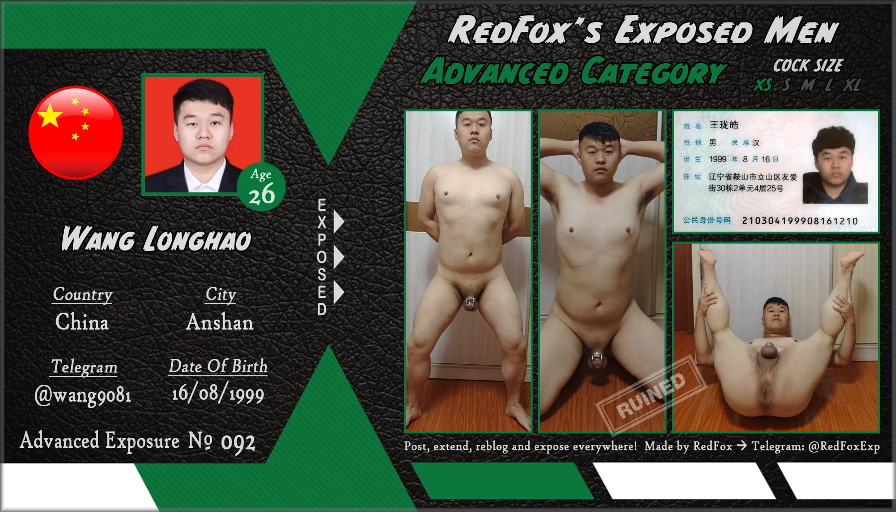 Chinese slave exposed