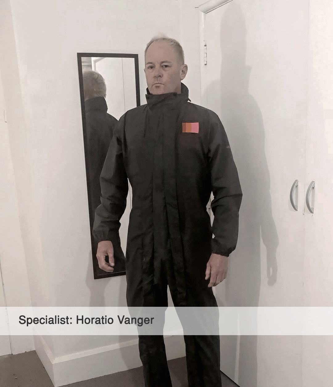 Professional not to be seen naked.