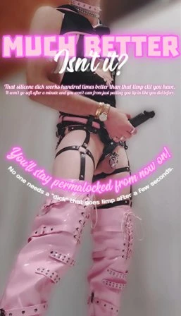 No clit just strap-on