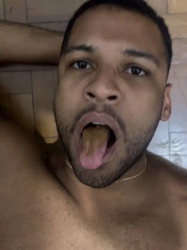 Brazilian faggot shit-eater